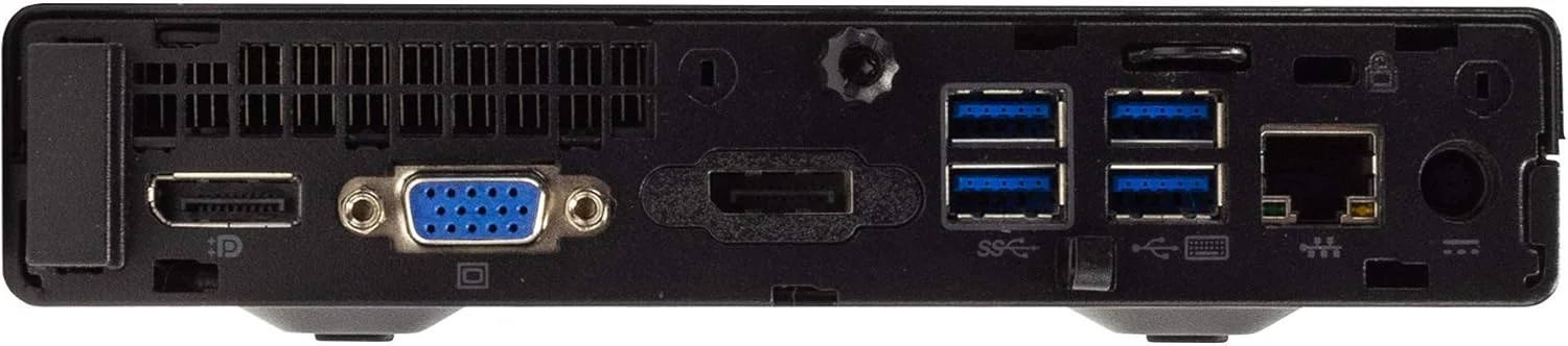 کامپیوتر رومیزی کوچک تجاری HP EliteDesk 800 G2 Mini مدل 2018، پردازنده چهارهستهای Intel Core i5-6500T تا 3.1 گیگاهرتز، 8 گیگابایت DDR4، حافظه SSD 240 گیگابایتی، پورت VGA، پورت DP، ویندوز 10 حرفهای 64 بیتی - چند زبانه - انگلیسی/اسپانیایی (بازسازی شده) کامپیوتر رومیزی کوچک تجاری HP EliteDesk 800 G2 Mini مدل 2018، پردازنده چهارهستهای Intel Core i5-6500T تا 3.1 گیگاهرتز، 8 گیگابایت DDR4، حافظه SSD 240 گیگابایتی، پورت VGA، پورت DP، ویندوز 10 حرفهای 64 بیتی - چند زبانه - انگلیسی/اسپانیایی (بازسازی شده)