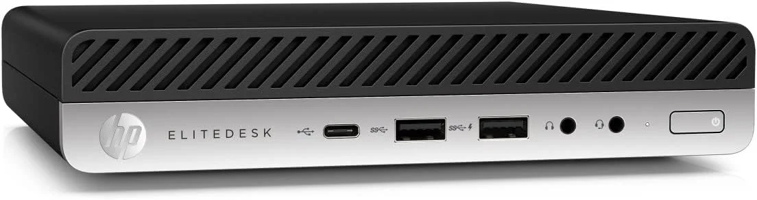 HP EliteDesk 800 G3 DM/Core i5 6500T 2.5GHz / 8GB RAM / 256GB SSD/Intel HD Graphics/Windows 10 Pro (بازسازی شده)