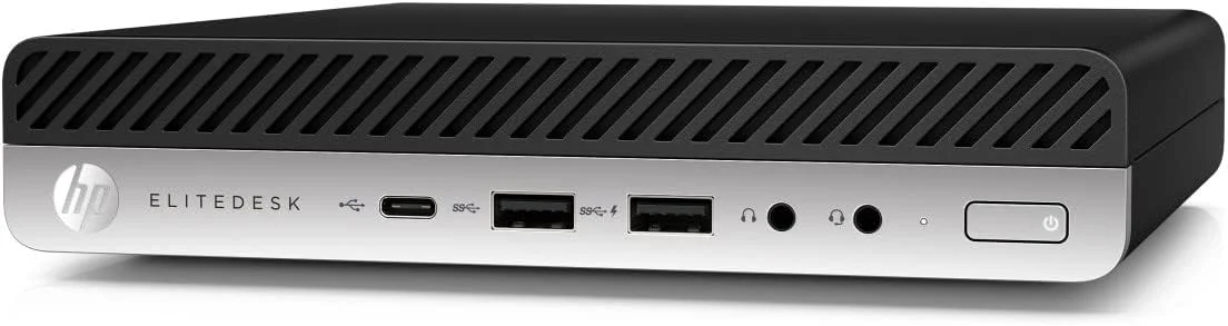 HP EliteDesk 800 G3 DM/Core i5 6500T 2.5GHz / 8GB RAM / 256GB SSD/Intel HD Graphics/Windows 10 Pro (بازسازی شده)