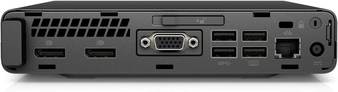 HP EliteDesk 800 G3 DM/Core i5 6500T 2.5GHz / 8GB RAM / 256GB SSD/Intel HD Graphics/Windows 10 Pro (بازسازی شده)
