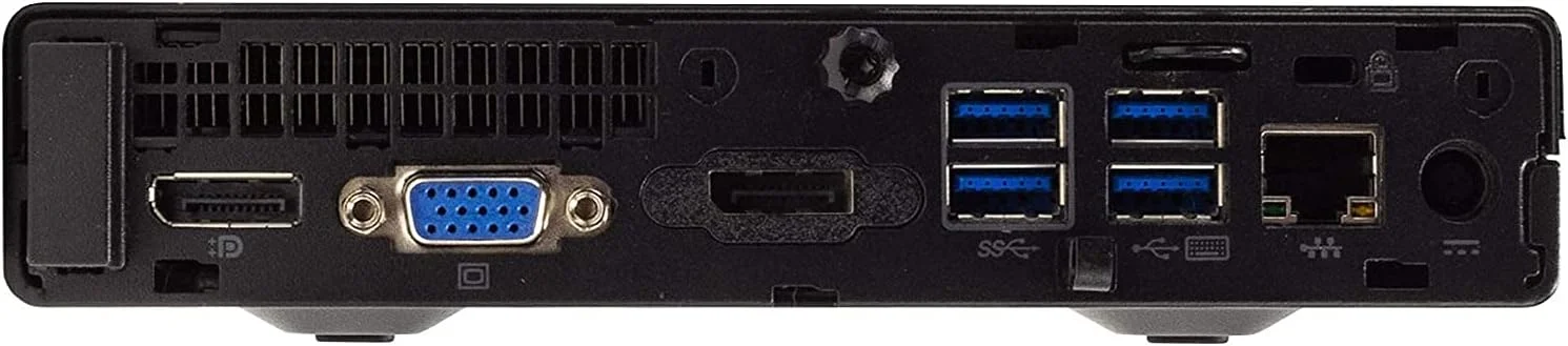 مینی کامپیوتر رومیزی MELARQT HP EliteDesk 800 G2، پردازنده Intel Core i5 6500T 2.5GHz، رم 16GB DDR4، هارد درایو 500GB، USB Type C، ویندوز 10 پرو، بازسازی شده