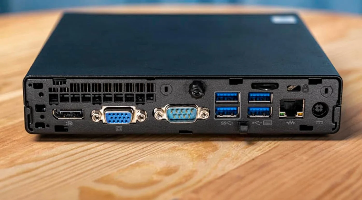 کامپیوتر رومیزی مینی HP EliteDesk 800 G2 (بازسازی شده) | پردازنده Core i5-6400T - هارد درایو SSD 256 گیگابایتی - رم 16 گیگابایتی | 4 هسته @ 2.80 گیگاهرتز Win 10 Pro مشکی