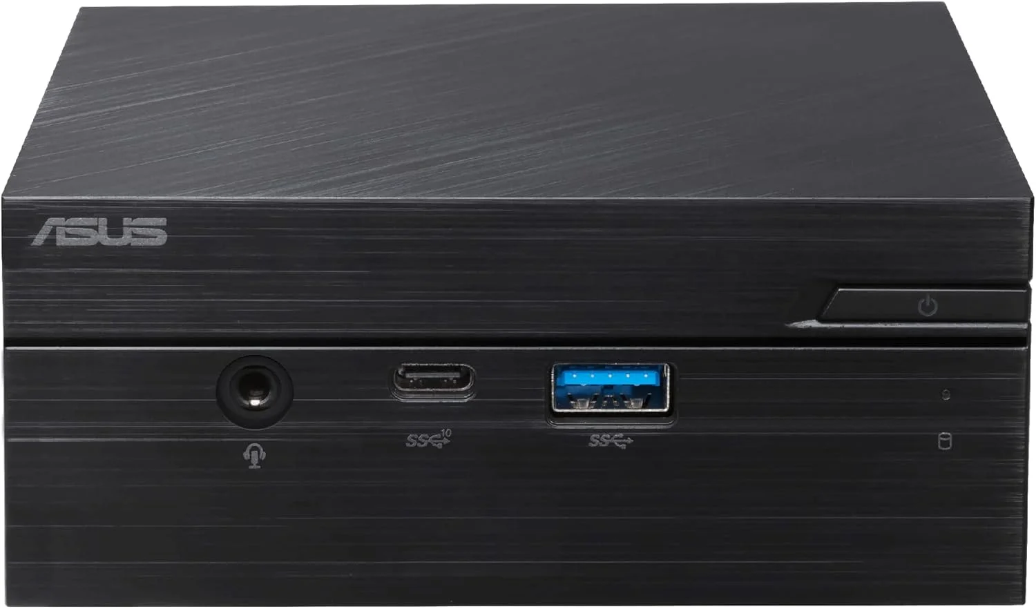 سیستم مینی پی سی ایسوس PN62S با پردازنده اینتل Core i5-10210U، رم 8 گیگابایتی DDR4، حافظه SSD از نوع M.2 PCIE با ظرفیت 256 گیگابایت، وای فای 6، بلوتوث، USB-C و ویندوز 10 پرو (PN62S-SYS582PXFD)