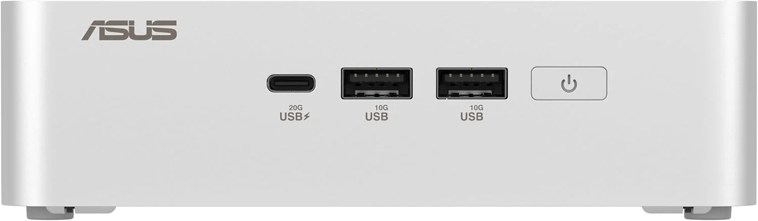 کیت ایسوس NUC 15 Pro Plus مدل RNUC15CRSU900002 (پردازنده Intel Core i9 Ultra، گرافیک Arc، وای فای 7، بلوتوث 5.4، بدون سیستم عامل، با منبع تغذیه EU، سفید)