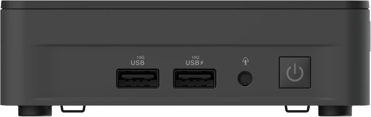 مینی کامپیوتر کامل ASUS NUC 13 Pro Slim با پردازنده نسل سیزدهم Intel Core i7-1360P، رم 16 گیگابایتی DDR4، حافظه SSD 512 گیگابایتی PCIe G4x4 NVMe، Thunderbolt™ 4، Wi-Fi 6E و بلوتوث 5.3، ویندوز 11 پرو، همراه با پایه VESA