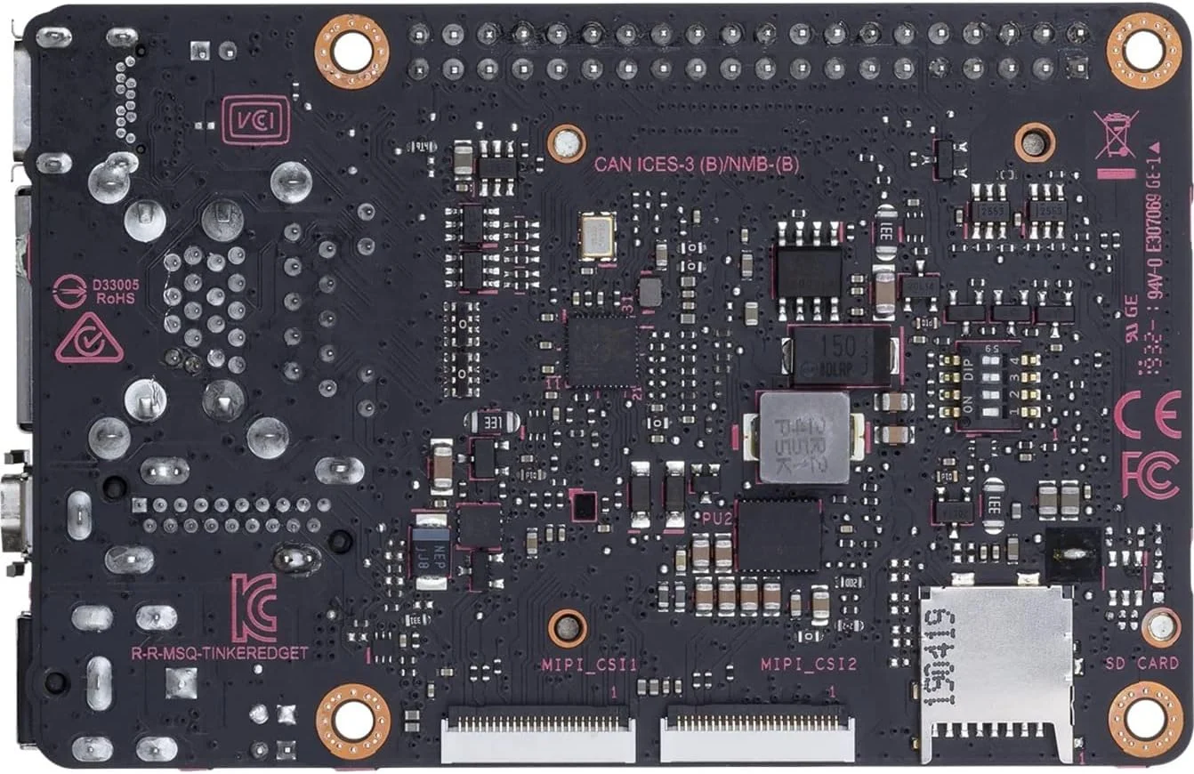 ASUS Tinker Edge T SoC با پردازنده چهارهستهای 1.5 گیگاهرتز، گرافیک GC7000 Lite، حافظه 1 گیگابایتی LPDDR4 و مادربرد کوچک 8 گیگابایتی eMMC ASUS Tinker Edge T SoC با پردازنده چهارهستهای 1.5 گیگاهرتز، گرافیک GC7000 Lite، حافظه 1 گیگابایتی LPDDR4 و مادربرد کوچک 8 گیگابایتی eMMC