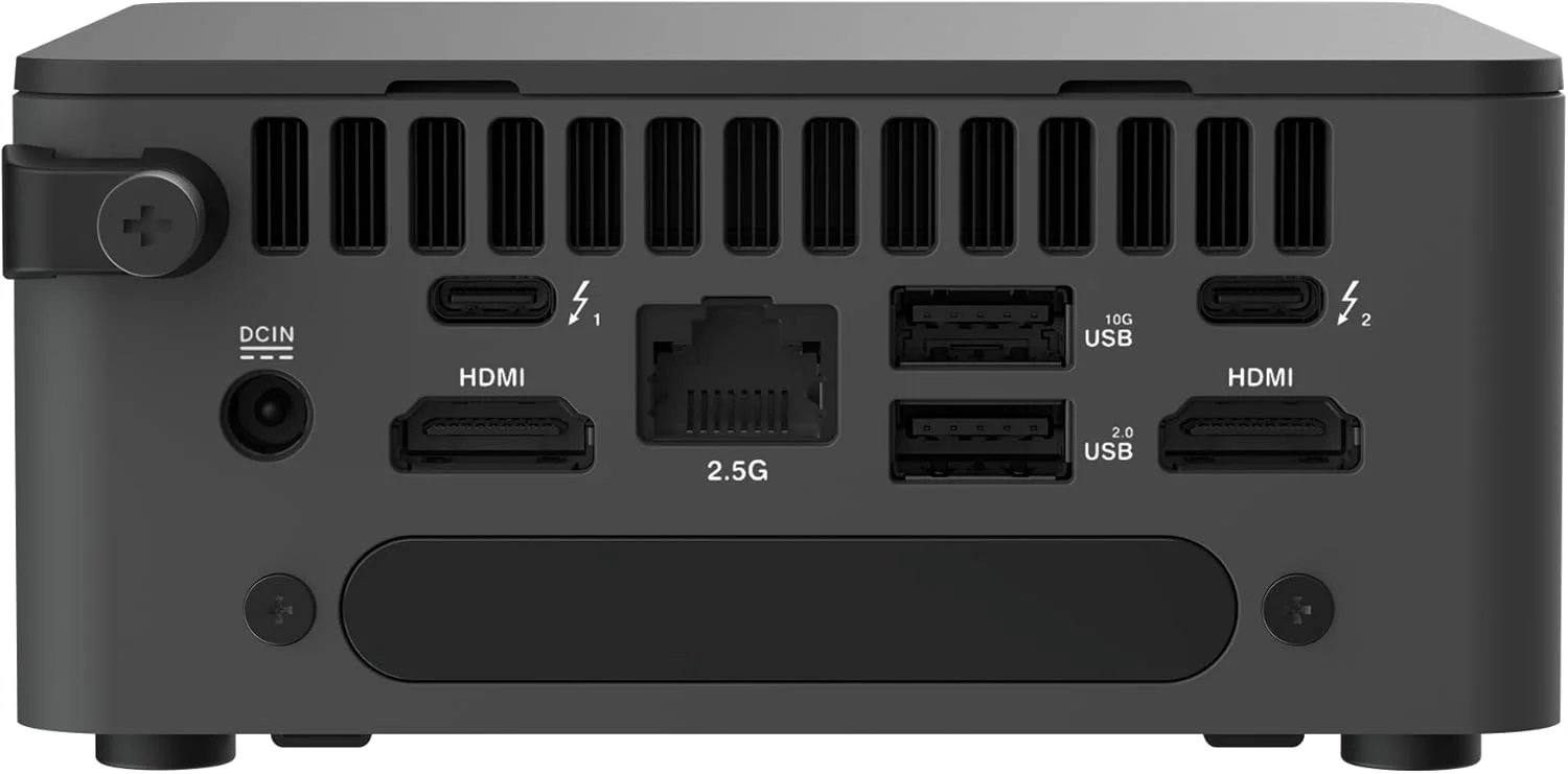 کیت بون ASUS NUC 13 Pro Tall با پردازنده نسل سیزدهم Intel Core i7-13620H، پشتیبانی از حداکثر 64 گیگابایت رم DDR4، طراحی سه گانه ذخیره سازی، Thunderbolt™ 4، Wi-Fi 6E و بلوتوث 5.3، به همراه پایه VESA