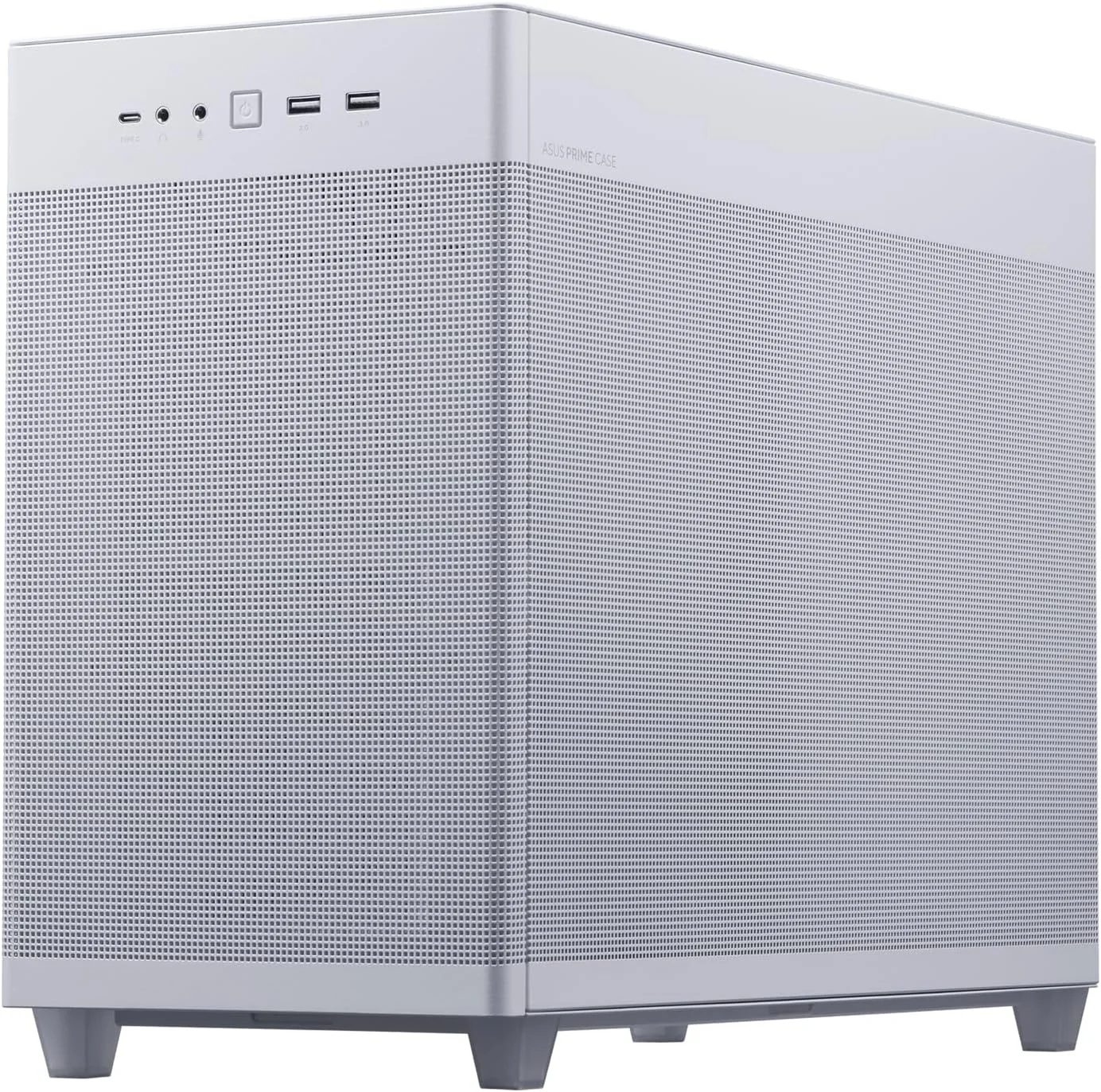 کیس سفید ASUS AP201 PRIME TG Mini Tower کیس سفید ASUS AP201 PRIME TG Mini Tower