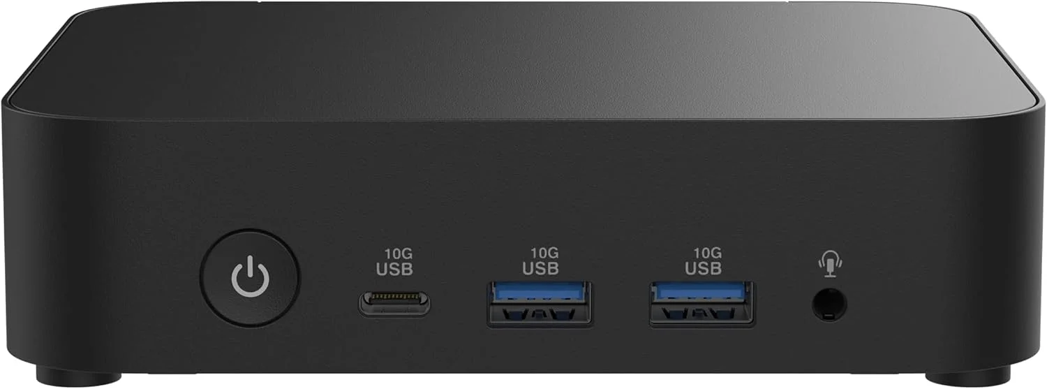 کیت مینی پی سی بدون قطعات اصلی ایسوس NUC 14 Essential با پردازنده Intel Core 3 N355، یک اسلات رم DDR5-4800، طراحی تک فضایی ذخیره سازی، پشتیبانی از نمایشگر سه گانه، LAN 2.5G، Wi-Fi 6E و بلوتوث 5.3، همراه با پایه VESA