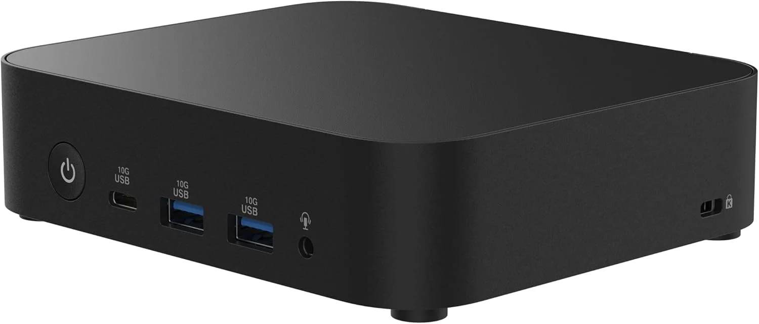 ASUS NUC 14 Essential Barebone Kit Mini PC with Intel Processor N250, Single DDR5-4800 RAM Slot, Single Storage Design, Triple Display Support, 2.5G LAN, Wi-Fi 6E & Bluetooth 5.3, VESA Mount Included ASUS NUC 14 Essential Barebone Kit Mini PC with Intel Processor N250, Single DDR5-4800 RAM Slot, Single Storage Design, Triple Display Support, 2.5G LAN, Wi-Fi 6E & Bluetooth 5.3, VESA Mount Included