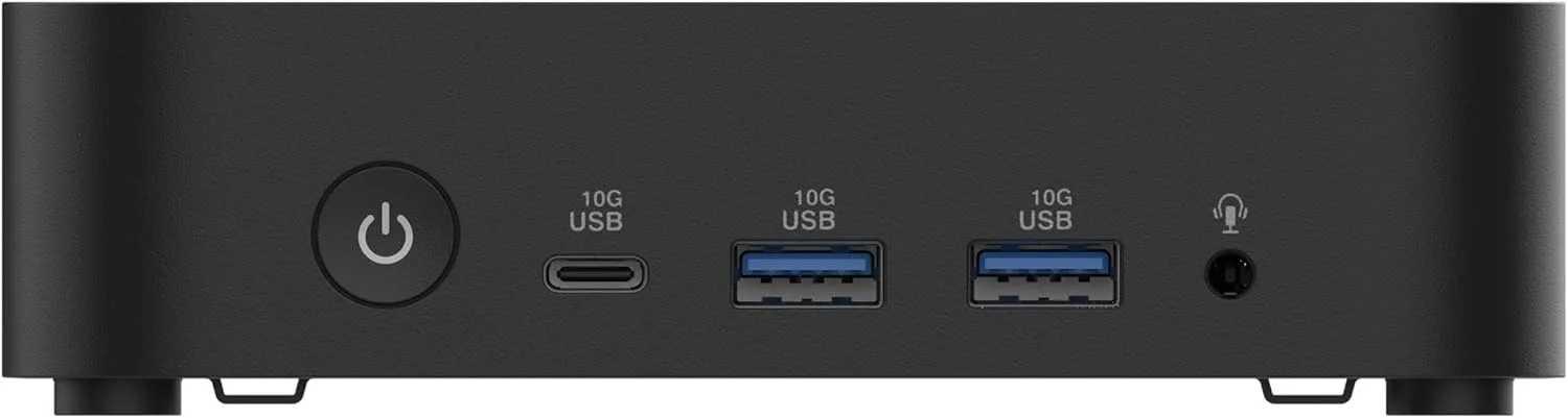 ASUS NUC 14 Essential Barebone Kit Mini PC with Intel Processor N250, Single DDR5-4800 RAM Slot, Single Storage Design, Triple Display Support, 2.5G LAN, Wi-Fi 6E & Bluetooth 5.3, VESA Mount Included ASUS NUC 14 Essential Barebone Kit Mini PC with Intel Processor N250, Single DDR5-4800 RAM Slot, Single Storage Design, Triple Display Support, 2.5G LAN, Wi-Fi 6E & Bluetooth 5.3, VESA Mount Included