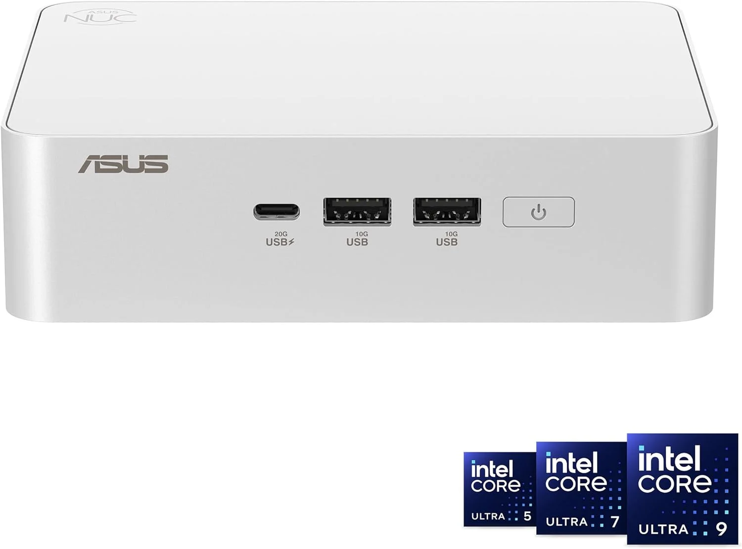 مینی کامپیوتر بدون قطعات ASUS NUC 15 Pro+ با پردازنده Intel Series 2 Core Ultra 5 225H، پشتیبانی از حداکثر 96 گیگابایت رم DDR5، دو جایگاه ذخیره سازی، Thunderbolt™ 4، Wi-Fi 7 و بلوتوث 5.4، شاسی آلومینیومی نقره ای بدون نیاز به ابزار، همراه با پایه VESA مینی کامپیوتر بدون قطعات ASUS NUC 15 Pro+ با پردازنده Intel Series 2 Core Ultra 5 225H، پشتیبانی از حداکثر 96 گیگابایت رم DDR5، دو جایگاه ذخیره سازی، Thunderbolt™ 4، Wi-Fi 7 و بلوتوث 5.4، شاسی آلومینیومی نقره ای بدون نیاز به ابزار، همراه با پایه VESA