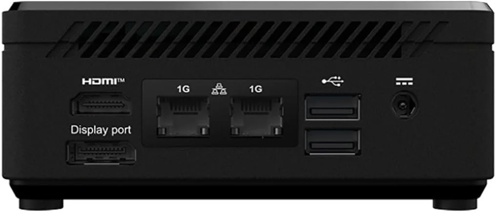 مینی پی سی Barebone ام اس آی Cubi N ADL: پردازنده Intel Celeron N100، گرافیک Intel UHD، وای فای، نمایشگر دوگانه، Type C: مشکی ADL S-055BUS مینی پی سی Barebone ام اس آی Cubi N ADL: پردازنده Intel Celeron N100، گرافیک Intel UHD، وای فای، نمایشگر دوگانه، Type C: مشکی ADL S-055BUS
