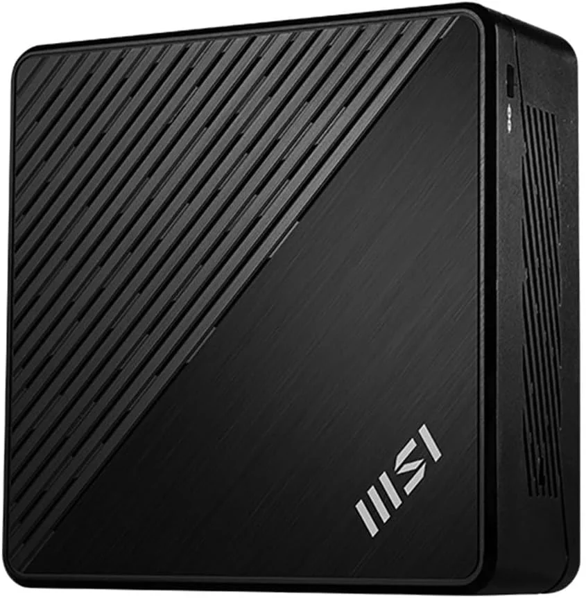 مینی پی سی Barebone ام اس آی Cubi N ADL: پردازنده Intel Celeron N100، گرافیک Intel UHD، وای فای، نمایشگر دوگانه، Type C: مشکی ADL S-055BUS مینی پی سی Barebone ام اس آی Cubi N ADL: پردازنده Intel Celeron N100، گرافیک Intel UHD، وای فای، نمایشگر دوگانه، Type C: مشکی ADL S-055BUS