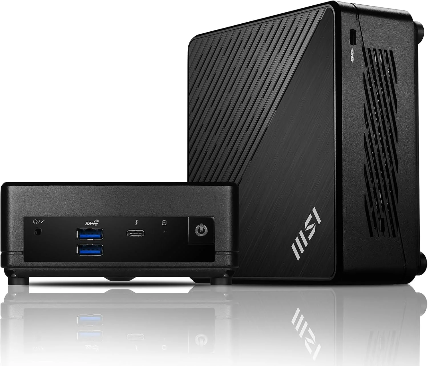 مینی کامپیوتر حرفه ای MSI Cubi 5، پردازنده نسل دوازدهم Intel i5-1235U (بهتر از Ryzen 7 5700U)، رم 16 گیگابایتی، SSD 512 گیگابایتی، Wi-Fi 6، Windows 11 Pro، پشتیبانی از نمایشگر 4K@60Hz، انجام چند وظیفه ای روان در کار/بازی مینی کامپیوتر حرفه ای MSI Cubi 5، پردازنده نسل دوازدهم Intel i5-1235U (بهتر از Ryzen 7 5700U)، رم 16 گیگابایتی، SSD 512 گیگابایتی، Wi-Fi 6، Windows 11 Pro، پشتیبانی از نمایشگر 4K@60Hz، انجام چند وظیفه ای روان در کار/بازی