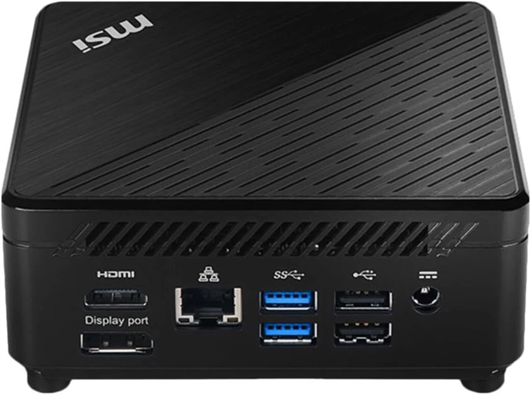 مینی پی سی MSI Cubi 5 12M، 0.7 لیتری، پردازنده Intel Core i7-1255U، WiFi 6، BT 5.2، دوگانه LAN، Thunderbolt Type C، مشکی، بدون سیستم عامل (12M-016BUS): Cubi 5 (BLK) مینی پی سی MSI Cubi 5 12M، 0.7 لیتری، پردازنده Intel Core i7-1255U، WiFi 6، BT 5.2، دوگانه LAN، Thunderbolt Type C، مشکی، بدون سیستم عامل (12M-016BUS): Cubi 5 (BLK)