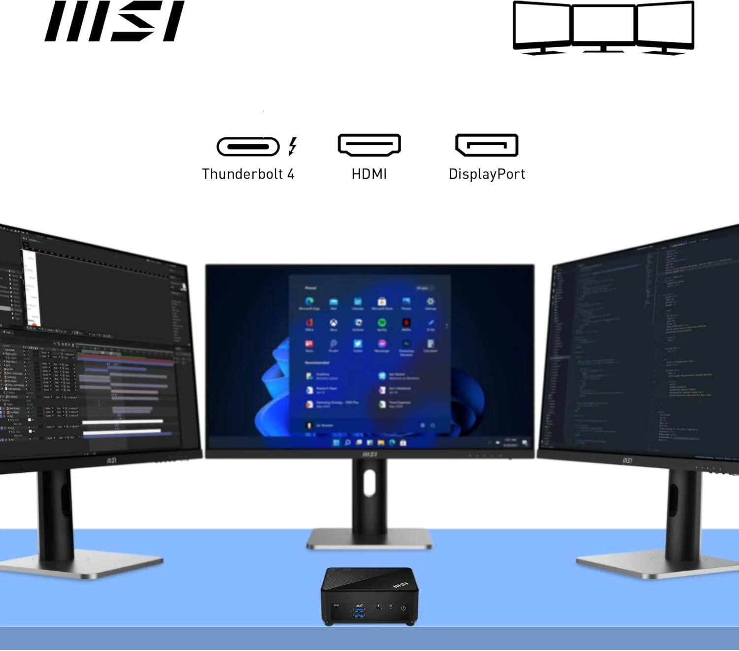 MSI Cubi 5 12M Intel Core i5 1235U Barebone، NUC، SFF، مینی کامپیوتر، HTPC، (بدون رم، بدون حافظه ذخیره سازی، بدون سیستم عامل)، گرافیک IRIS XE / Thunderbolt 4 / Type C / HDMI / DisplayPort / Dual LAN / WiFi 6E / BT 5.3 / VESA MSI Cubi 5 12M Intel Core i5 1235U Barebone، NUC، SFF، مینی کامپیوتر، HTPC، (بدون رم، بدون حافظه ذخیره سازی، بدون سیستم عامل)، گرافیک IRIS XE / Thunderbolt 4 / Type C / HDMI / DisplayPort / Dual LAN / WiFi 6E / BT 5.3 / VESA