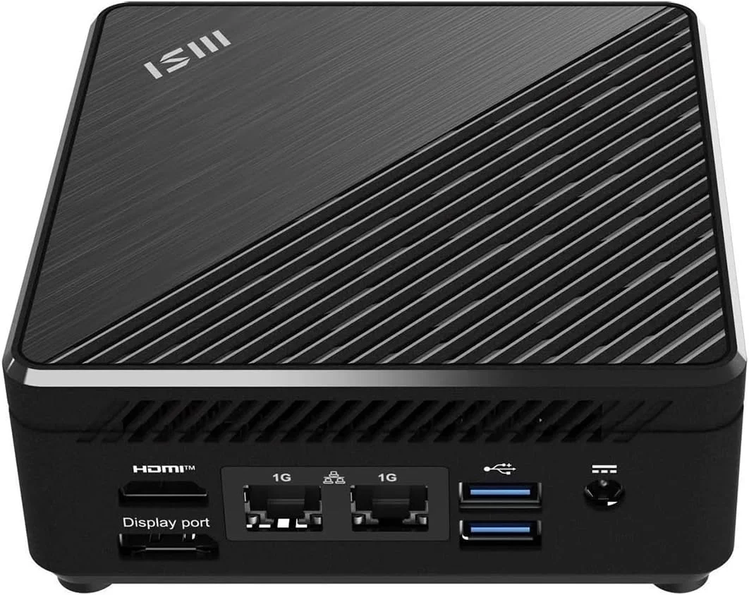 مینی کامپیوتر MSI Cubi N ADL: پردازنده Intel Celeron N100، رم 4 گیگابایتی، حافظه SSD 128 گیگابایتی، مشکی، Windows 11 Pro Entry: ADL-021US مینی کامپیوتر MSI Cubi N ADL: پردازنده Intel Celeron N100، رم 4 گیگابایتی، حافظه SSD 128 گیگابایتی، مشکی، Windows 11 Pro Entry: ADL-021US