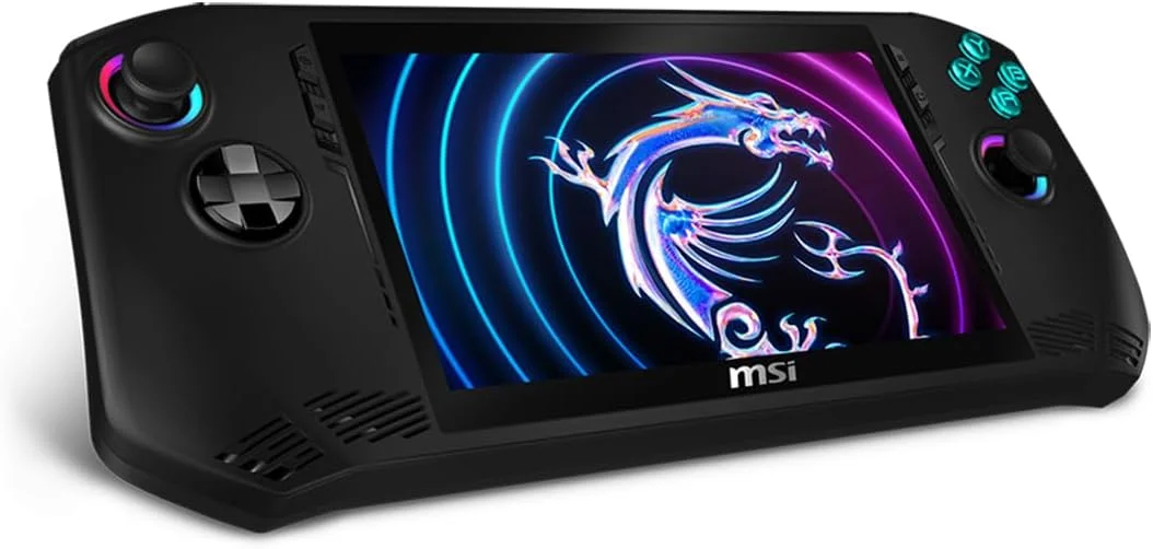 کنسول بازی دستی MSI Claw PC: اینتل Ultra 7-155H، نمایشگر 7 اینچی FHD 120 هرتز، 16 گیگابایت LPDDR5، 512 گیگابایت NVMe SSD، کارت خوان MicroSD، تاندربولت 4، ویندوز 11 هوم: مشکی A1M-051US کنسول بازی دستی MSI Claw PC: اینتل Ultra 7-155H، نمایشگر 7 اینچی FHD 120 هرتز، 16 گیگابایت LPDDR5، 512 گیگابایت NVMe SSD، کارت خوان MicroSD، تاندربولت 4، ویندوز 11 هوم: مشکی A1M-051US