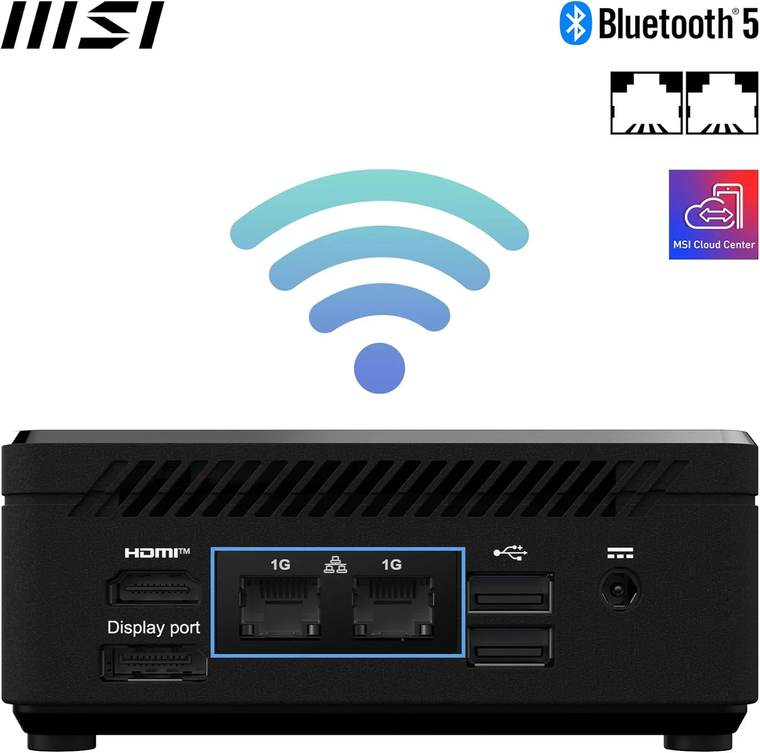 مینی پی سی بون MSI مدل Notebook Cubi N ADL-001BEU اینتل N200
