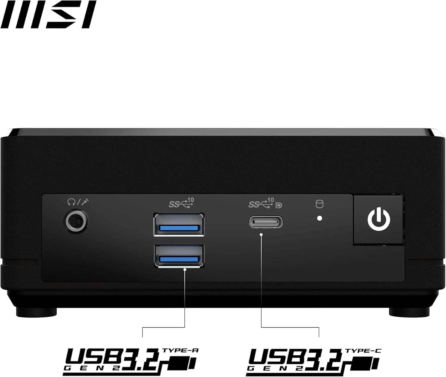 مینی پی سی بون MSI مدل Notebook Cubi N ADL-001BEU اینتل N200