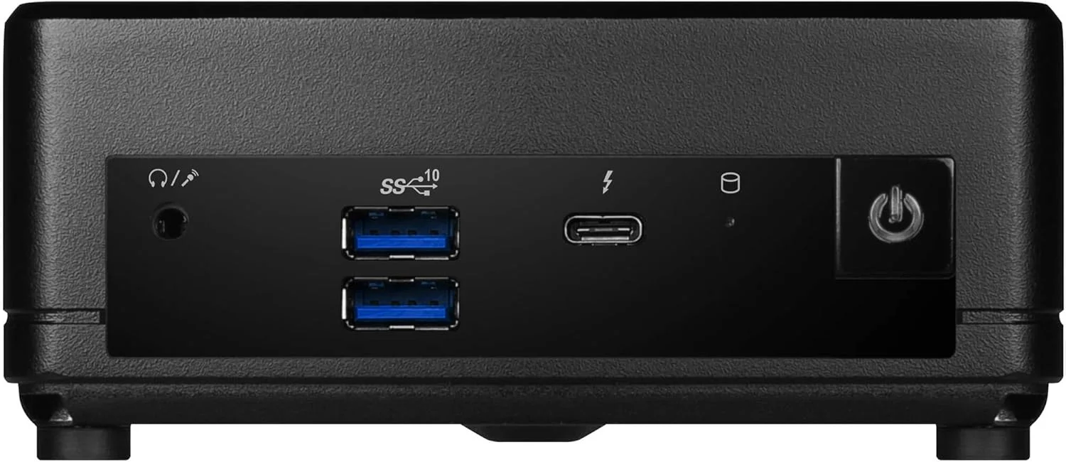 مینی دسکتاپ MSI Cubi 5 (پردازنده Intel i7-1255U، گرافیک Intel Iris Xe، حافظه رم 16 گیگابایت DDR4، حافظه اس اس دی 512 گیگابایت PCIe، تاندربولت 4، وای فای 6E، بلوتوث 5.3، منبع تغذیه 65 وات، 2 پورت RJ-45، 1 پورت Display، HDMI، ویندوز 11 پرو) به همراه توسعه دهنده پورت USB DKZ مینی دسکتاپ MSI Cubi 5 (پردازنده Intel i7-1255U، گرافیک Intel Iris Xe، حافظه رم 16 گیگابایت DDR4، حافظه اس اس دی 512 گیگابایت PCIe، تاندربولت 4، وای فای 6E، بلوتوث 5.3، منبع تغذیه 65 وات، 2 پورت RJ-45، 1 پورت Display، HDMI، ویندوز 11 پرو) به همراه توسعه دهنده پورت USB DKZ