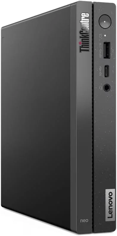 جدیدترین رایانه رومیزی تجاری کوچک Lenovo ThinkCentre Neo 50q Gen 4 مدل 2023، پردازنده Intel® Core™ i5-13420H، رم 16 گیگابایتی DDR4، حافظه SSD 512 گیگابایتی M.2 / Intel® Wi-Fi 6 AX201 2x2 AX؛ Bluetooth® 5.1 / Windows 11 Pro (مشکی)