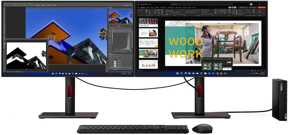 کامپیوتر رومیزی کوچک لنوو ThinkCentre M70q Gen 4، پردازنده Intel Core i5-13400T 1.3GHz، رم 16 گیگابایتی، SSD 256 گیگابایتی، ویندوز 11 پرو، مشکی کامپیوتر رومیزی کوچک لنوو ThinkCentre M70q Gen 4، پردازنده Intel Core i5-13400T 1.3GHz، رم 16 گیگابایتی، SSD 256 گیگابایتی، ویندوز 11 پرو، مشکی