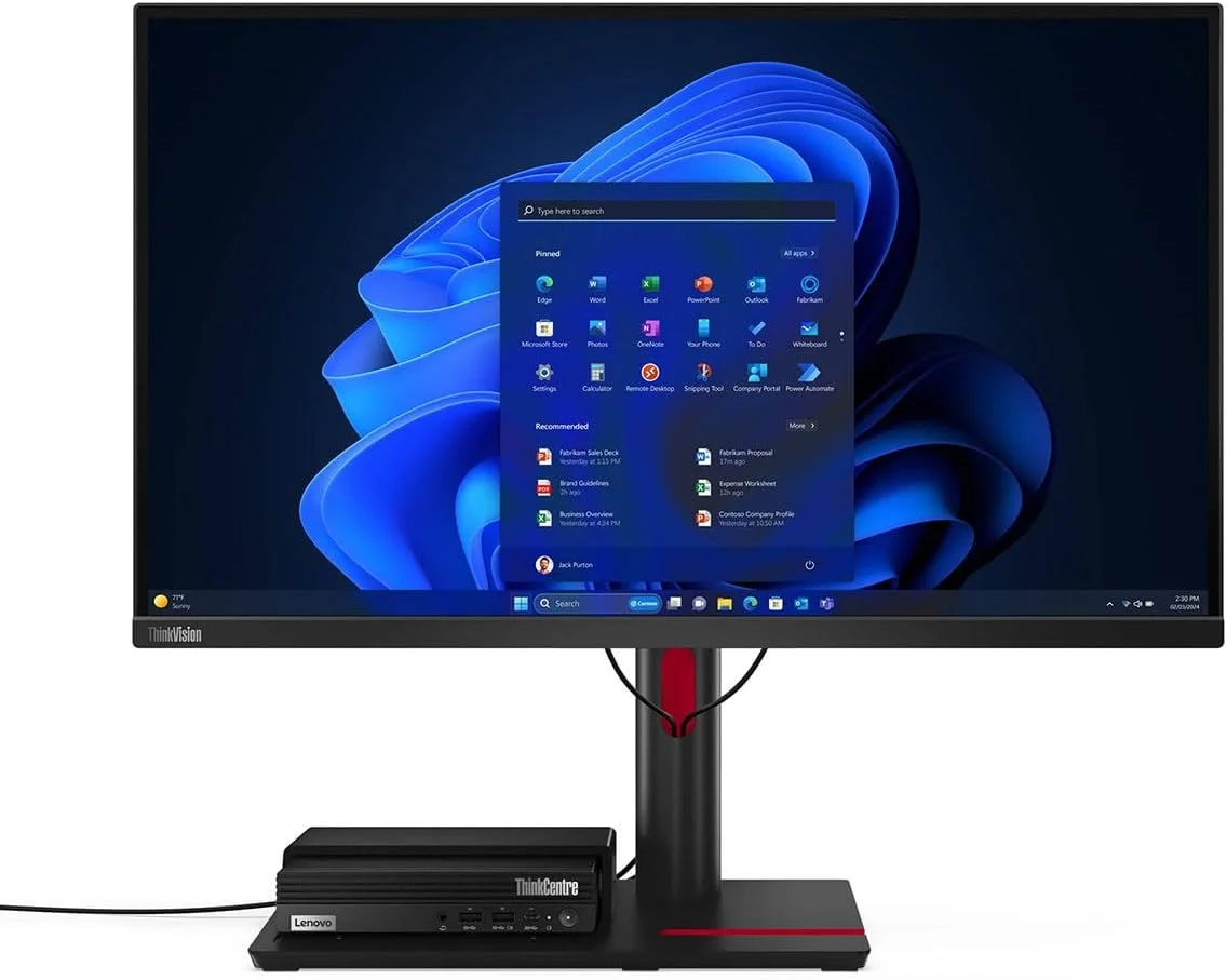 لنوو ThinkCentre M70q Gen 5، Intel Core i3-14100T (هسته های P با فرکانس 2.70 گیگاهرتز، 12 مگابایت) لنوو ThinkCentre M70q Gen 5، Intel Core i3-14100T (هسته های P با فرکانس 2.70 گیگاهرتز، 12 مگابایت)