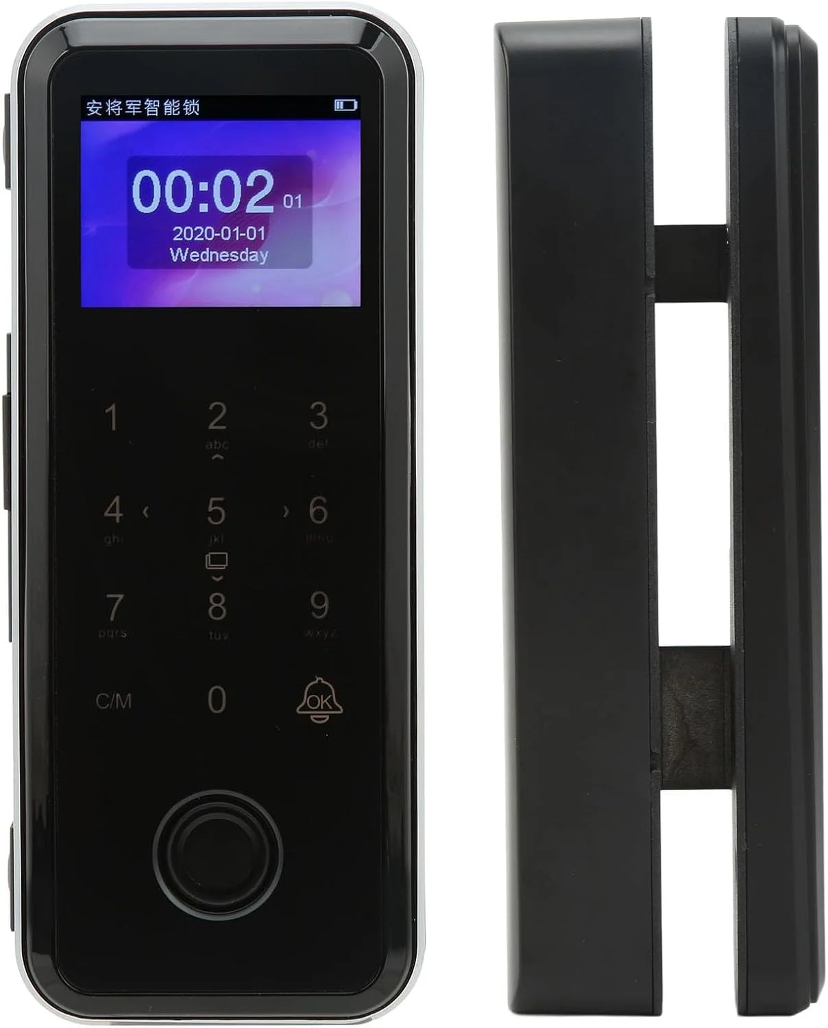 قفل هوشمند Asixxsix، ورود بدون کلید با اثر انگشت، درب هوشمند، پشتیبانی دیجیتال الکترونیکی از برنامه موبایل، اثر انگشت، رمز عبور، کشیدن کارت، رمز عبور محدود زمانی