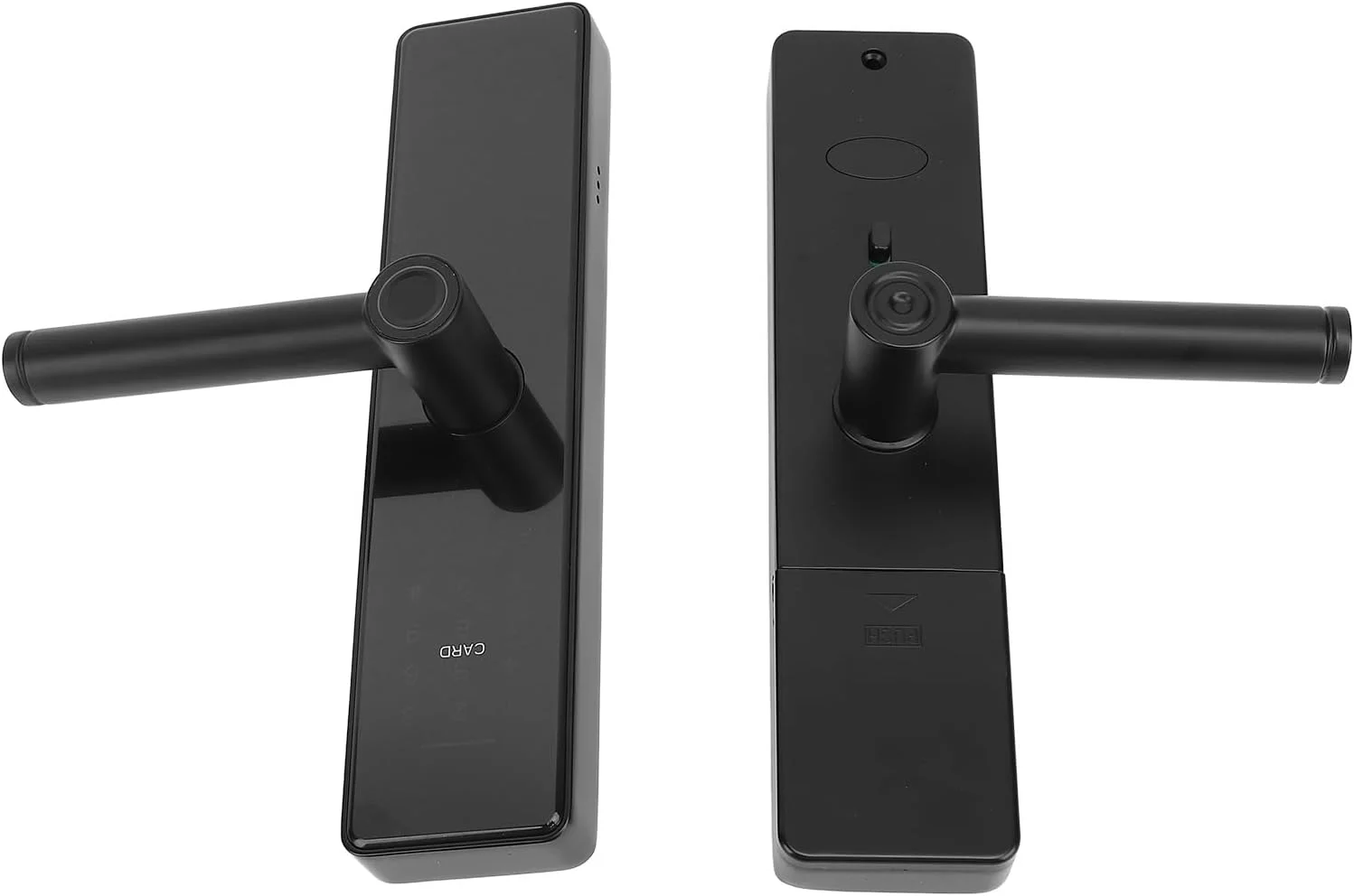 دستگیره درب اثر انگشتی Asixxsix، ظرفیت 100 کاربر، کنترل از راه دور بی‌درنگ، قفل بدون کلید با رمز عبور ضد دید زدن، حالت بی‌صدا، بیومتریک هوشمند برای درب ورودی