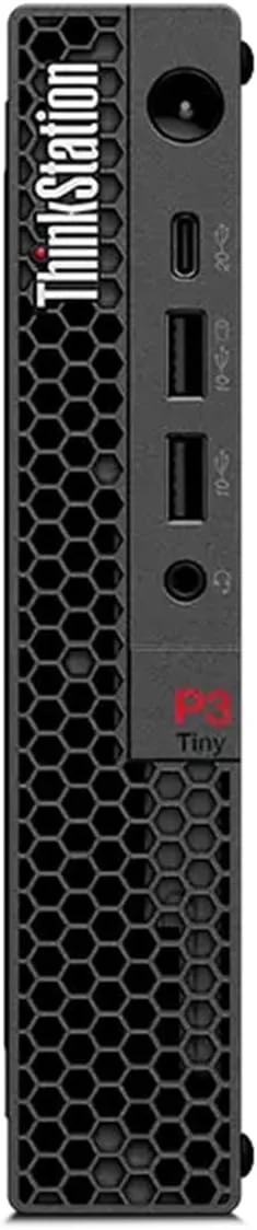 ایستگاه کاری Lenovo ThinkStation P3 Tiny Gen 2 با پردازنده Intel Core Ultra 7 265 vPro، کارت گرافیک NVIDIA RTX A1000 8GB GDDR6، حافظه 64GB DDR5-5600MT، حافظه SSD 1TB، DisplayPort، RJ-45، WiFi 7 و Windows 11 Pro ایستگاه کاری Lenovo ThinkStation P3 Tiny Gen 2 با پردازنده Intel Core Ultra 7 265 vPro، کارت گرافیک NVIDIA RTX A1000 8GB GDDR6، حافظه 64GB DDR5-5600MT، حافظه SSD 1TB، DisplayPort، RJ-45، WiFi 7 و Windows 11 Pro