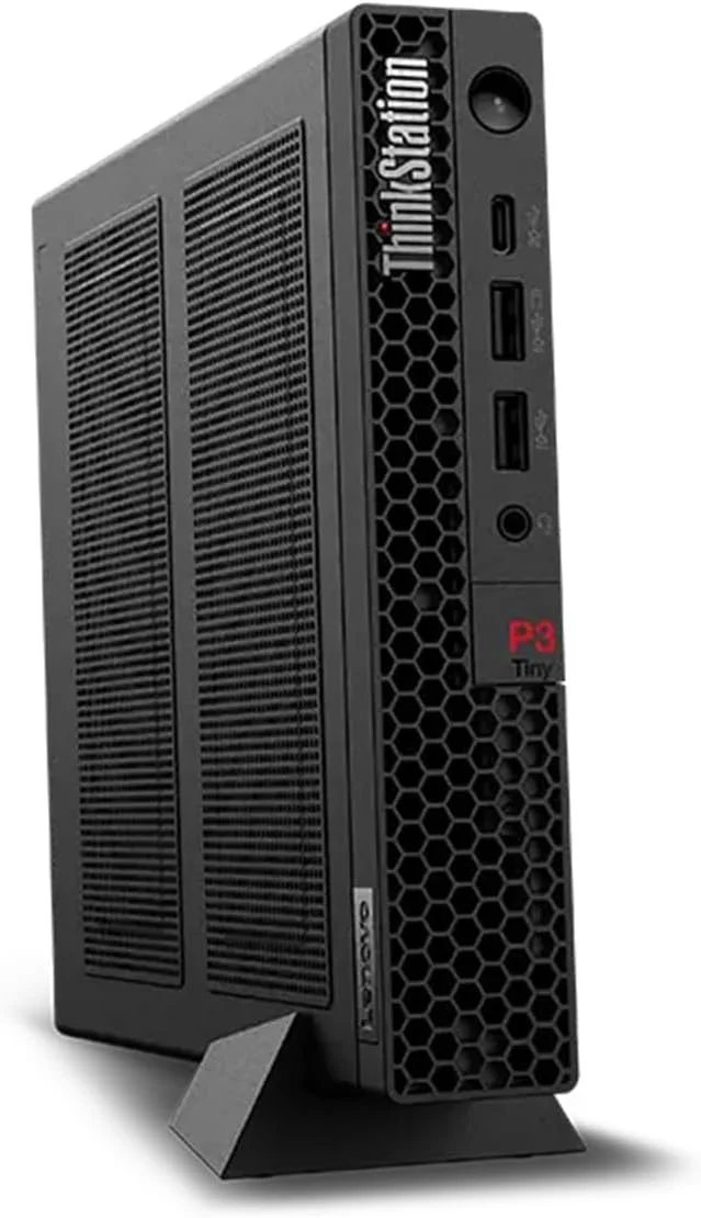 ایستگاه کاری Lenovo ThinkStation P3 Tiny Gen 2 با پردازنده Intel Core Ultra 7 265 vPro، کارت گرافیک NVIDIA RTX A1000 8GB GDDR6، حافظه 64GB DDR5-5600MT، حافظه SSD 1TB، DisplayPort، RJ-45، WiFi 7 و Windows 11 Pro ایستگاه کاری Lenovo ThinkStation P3 Tiny Gen 2 با پردازنده Intel Core Ultra 7 265 vPro، کارت گرافیک NVIDIA RTX A1000 8GB GDDR6، حافظه 64GB DDR5-5600MT، حافظه SSD 1TB، DisplayPort، RJ-45، WiFi 7 و Windows 11 Pro