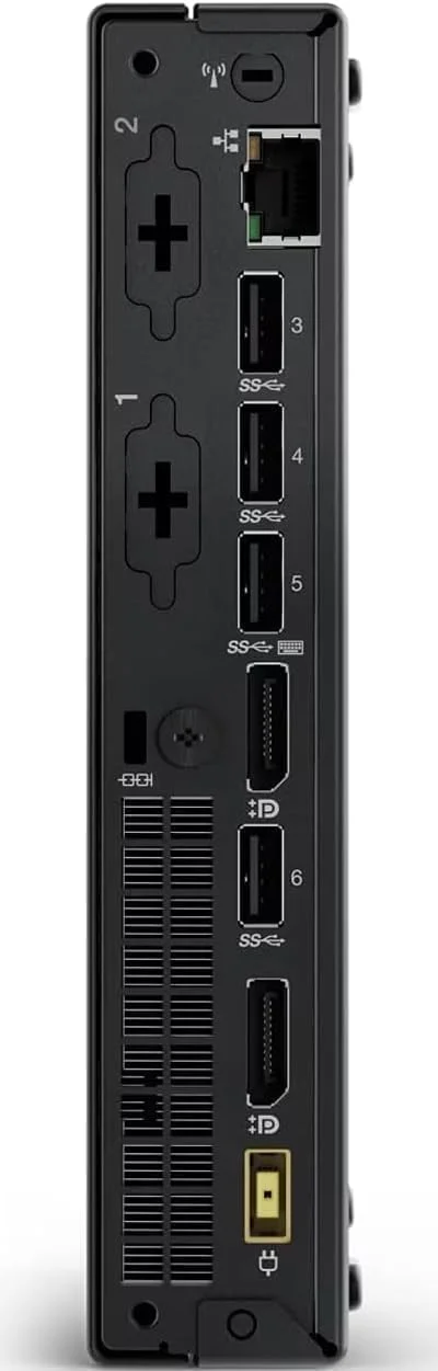 کامپیوتر رومیزی تجاری مینی فرم Lenovo ThinkCentre M625q، پردازنده AMD Dual-Core A4-9120C، رم 8 گیگابایتی، SSD 128 گیگابایتی PCIE، کارت گرافیک AMD Radeon R4، پورت RJ-45، پورت های نمایشگر، پورت های USB، ویندوز 11 پرو، مشکی، به همراه باتری کامپیوتر رومیزی تجاری مینی فرم Lenovo ThinkCentre M625q، پردازنده AMD Dual-Core A4-9120C، رم 8 گیگابایتی، SSD 128 گیگابایتی PCIE، کارت گرافیک AMD Radeon R4، پورت RJ-45، پورت های نمایشگر، پورت های USB، ویندوز 11 پرو، مشکی، به همراه باتری