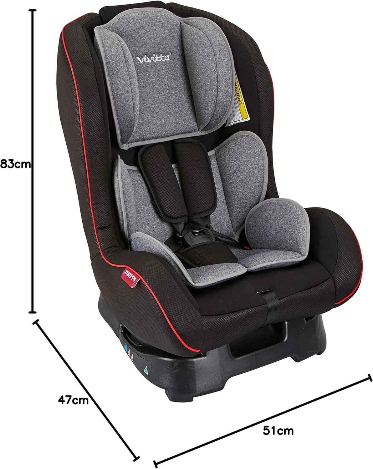 صندلی ماشین کودک Babyauto Vivitta VIL گروه 01 مناسب برای نوزادان/کودکان نوپا از 0 تا 36 ماه با محافظت در برابر ضربه جانبی | کمربند ایمنی 5 نقطه ای | قابل تنظیم | رو به جلو و عقب - مشکی/خاکستری صندلی ماشین کودک Babyauto Vivitta VIL گروه 01 مناسب برای نوزادان/کودکان نوپا از 0 تا 36 ماه با محافظت در برابر ضربه جانبی | کمربند ایمنی 5 نقطه ای | قابل تنظیم | رو به جلو و عقب - مشکی/خاکستری