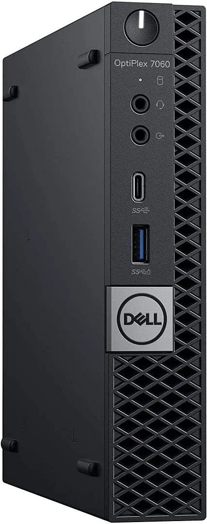 کامپیوتر رومیزی Dell Optiplex 7060 Micro MFF، پردازنده Intel i7-8700T با 6 هسته 2.40 گیگاهرتز، 32 گیگابایت DDR4، حافظه SSD جدید 1 ترابایتی M.2 NVMe، وای فای، بلوتوث، HDMI، کیبورد و ماوس نو، ویندوز 10 پرو (بازسازی شده) کامپیوتر رومیزی Dell Optiplex 7060 Micro MFF، پردازنده Intel i7-8700T با 6 هسته 2.40 گیگاهرتز، 32 گیگابایت DDR4، حافظه SSD جدید 1 ترابایتی M.2 NVMe، وای فای، بلوتوث، HDMI، کیبورد و ماوس نو، ویندوز 10 پرو (بازسازی شده)