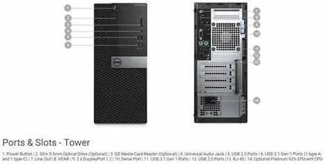 کامپیوتر رومیزی Dell Optiplex 7050 MT، مینی تاور 7050، پردازنده چهار هسته ای i5-7500 با فرکانس 3.4 گیگاهرتز تا 3.80 گیگاهرتز، 16 گیگابایت رم، 512 گیگابایت SSD، کیبورد بی سیم، ویندوز 10 پرو (بازسازی شده) کامپیوتر رومیزی Dell Optiplex 7050 MT، مینی تاور 7050، پردازنده چهار هسته ای i5-7500 با فرکانس 3.4 گیگاهرتز تا 3.80 گیگاهرتز، 16 گیگابایت رم، 512 گیگابایت SSD، کیبورد بی سیم، ویندوز 10 پرو (بازسازی شده)