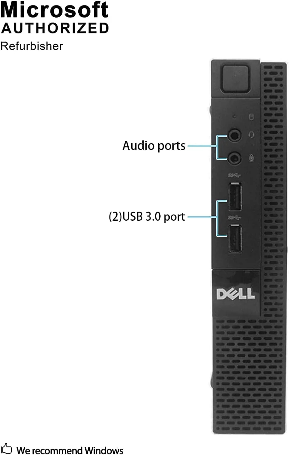کامپیوتر رومیزی کوچک Dell Optiplex 9020 (پردازنده Intel Core i5-4570T، رم 16 گیگابایتی، حافظه SSD 512 گیگابایتی، WiFi، بلوتوث، HDMI، ویندوز 10 پرو (بازسازی شده) کامپیوتر رومیزی کوچک Dell Optiplex 9020 (پردازنده Intel Core i5-4570T، رم 16 گیگابایتی، حافظه SSD 512 گیگابایتی، WiFi، بلوتوث، HDMI، ویندوز 10 پرو (بازسازی شده)