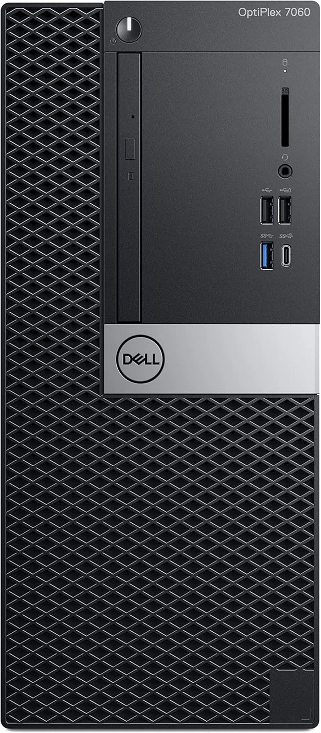 کامپیوتر رومیزی کوچک Dell OP7060MTGH6JJ OptiPlex 7060 با پردازنده Intel Core i7-8700 3.2 GHz شش هسته ای، 8 گیگابایت رم، 500 گیگابایت هارد دیسک