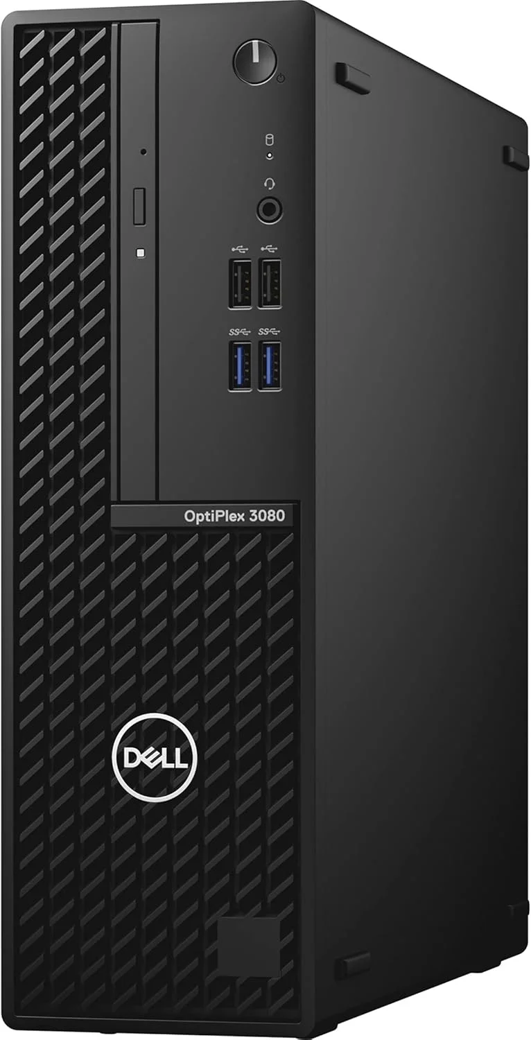 کامپیوتر رومیزی Dell OptiPlex 3000 3080 - پردازنده Intel Core i5 نسل دهم i5-10505 شش هسته ای (6 هسته) 3.20 گیگاهرتز - 8 گیگابایت رم DDR4 SDRAM - 256 گیگابایت NVMe M.2 PCI Express M.2 SSD - فرم فاکتور کوچک - مشکی