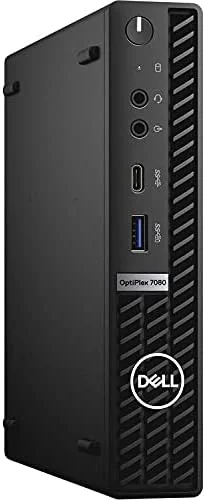 کامپیوتر رومیزی کوچک دل OptiPlex 7080 - نسل دهم پردازنده Intel Core i5-10500 تا 4.5 گیگاهرتز - 16 گیگابایت رم، 512 گیگابایت NVMe SSD، پشتیبانی از مانیتور 4K DisplayPort، HDMI، AX Wi-Fi، بلوتوث - ویندوز 10 پرو کامپیوتر رومیزی کوچک دل OptiPlex 7080 - نسل دهم پردازنده Intel Core i5-10500 تا 4.5 گیگاهرتز - 16 گیگابایت رم، 512 گیگابایت NVMe SSD، پشتیبانی از مانیتور 4K DisplayPort، HDMI، AX Wi-Fi، بلوتوث - ویندوز 10 پرو