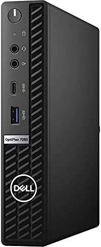 کامپیوتر رومیزی کوچک دل OptiPlex 7080 - نسل دهم پردازنده Intel Core i5-10500 تا 4.5 گیگاهرتز - 16 گیگابایت رم، 512 گیگابایت NVMe SSD، پشتیبانی از مانیتور 4K DisplayPort، HDMI، AX Wi-Fi، بلوتوث - ویندوز 10 پرو کامپیوتر رومیزی کوچک دل OptiPlex 7080 - نسل دهم پردازنده Intel Core i5-10500 تا 4.5 گیگاهرتز - 16 گیگابایت رم، 512 گیگابایت NVMe SSD، پشتیبانی از مانیتور 4K DisplayPort، HDMI، AX Wi-Fi، بلوتوث - ویندوز 10 پرو