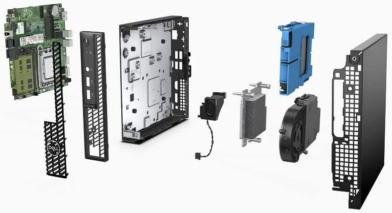 کامپیوتر رومیزی تجاری Dell Optiplex 3000 MFF، نسل دوازدهم پردازنده Intel Core i5-12500T، رم 32 گیگابایتی، SSD 1 ترابایتی، HDMI، RJ-45، کیبورد و ماوس سیمی، Displayport، Wi-Fi 6، ویندوز 11 پرو، مشکی کامپیوتر رومیزی تجاری Dell Optiplex 3000 MFF، نسل دوازدهم پردازنده Intel Core i5-12500T، رم 32 گیگابایتی، SSD 1 ترابایتی، HDMI، RJ-45، کیبورد و ماوس سیمی، Displayport، Wi-Fi 6، ویندوز 11 پرو، مشکی