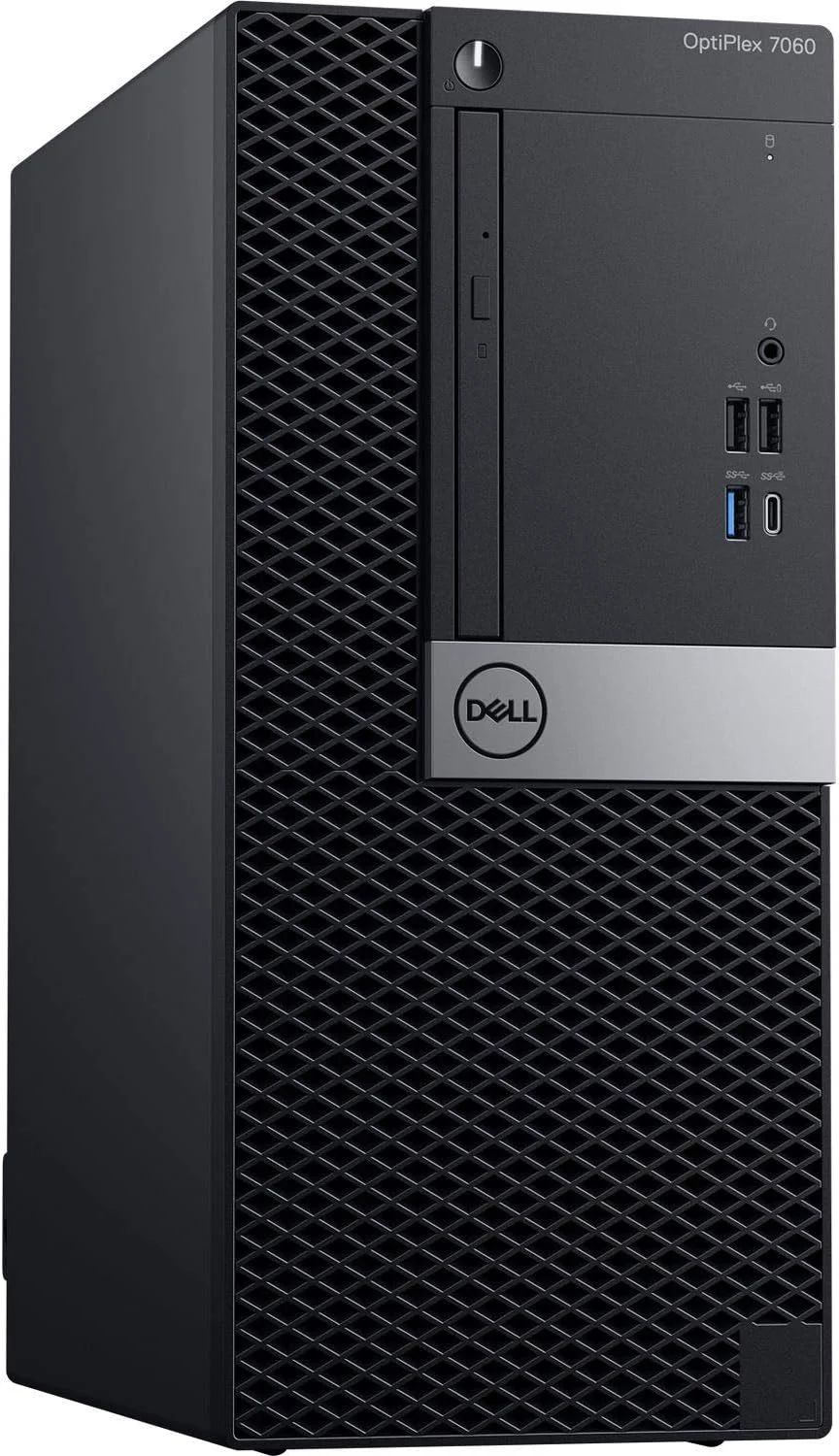 کامپیوتر رومیزی دل Optilex 7060، پردازنده Core i3 نسل هشتم، 4 گیگابایت رم، 128 گیگابایت + 500 گیگابایت حافظه، ویندوز 10 پرو به همراه مانیتور LED و آفیس 2016