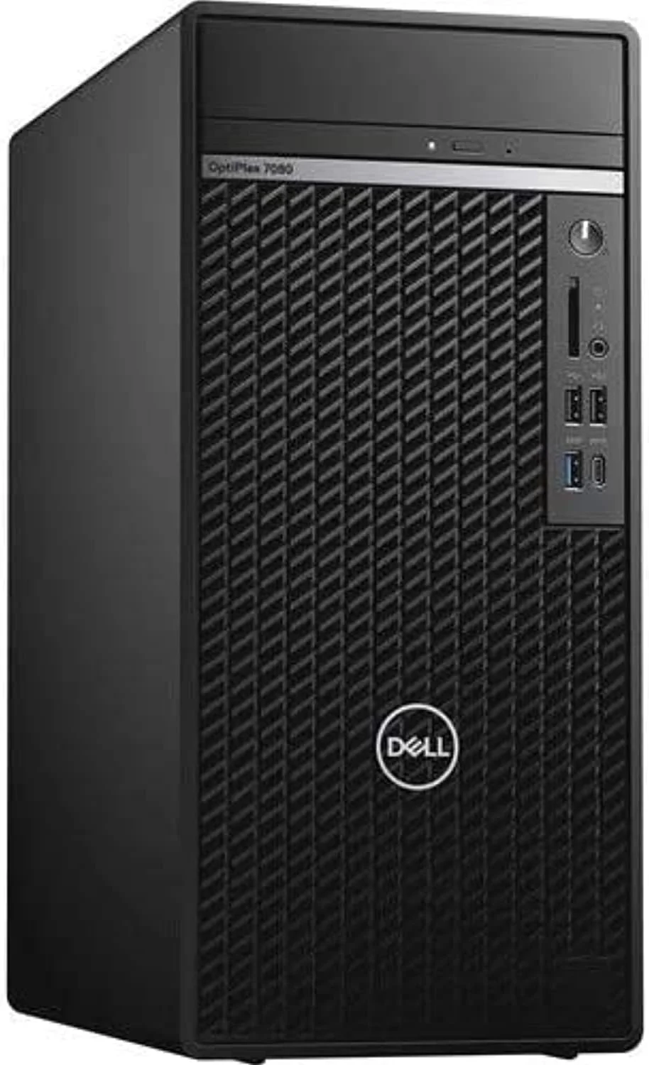 کامپیوتر رومیزی Dell Tower (7080، نسل دهم پردازنده Intel Core i7-10700، 32 گیگابایت DDR4، 1 ترابایت HDD + 480 گیگابایت SSD، کارت گرافیک اختصاصی 4 گیگابایتی، Windows 10 Pro 64 بیتی)