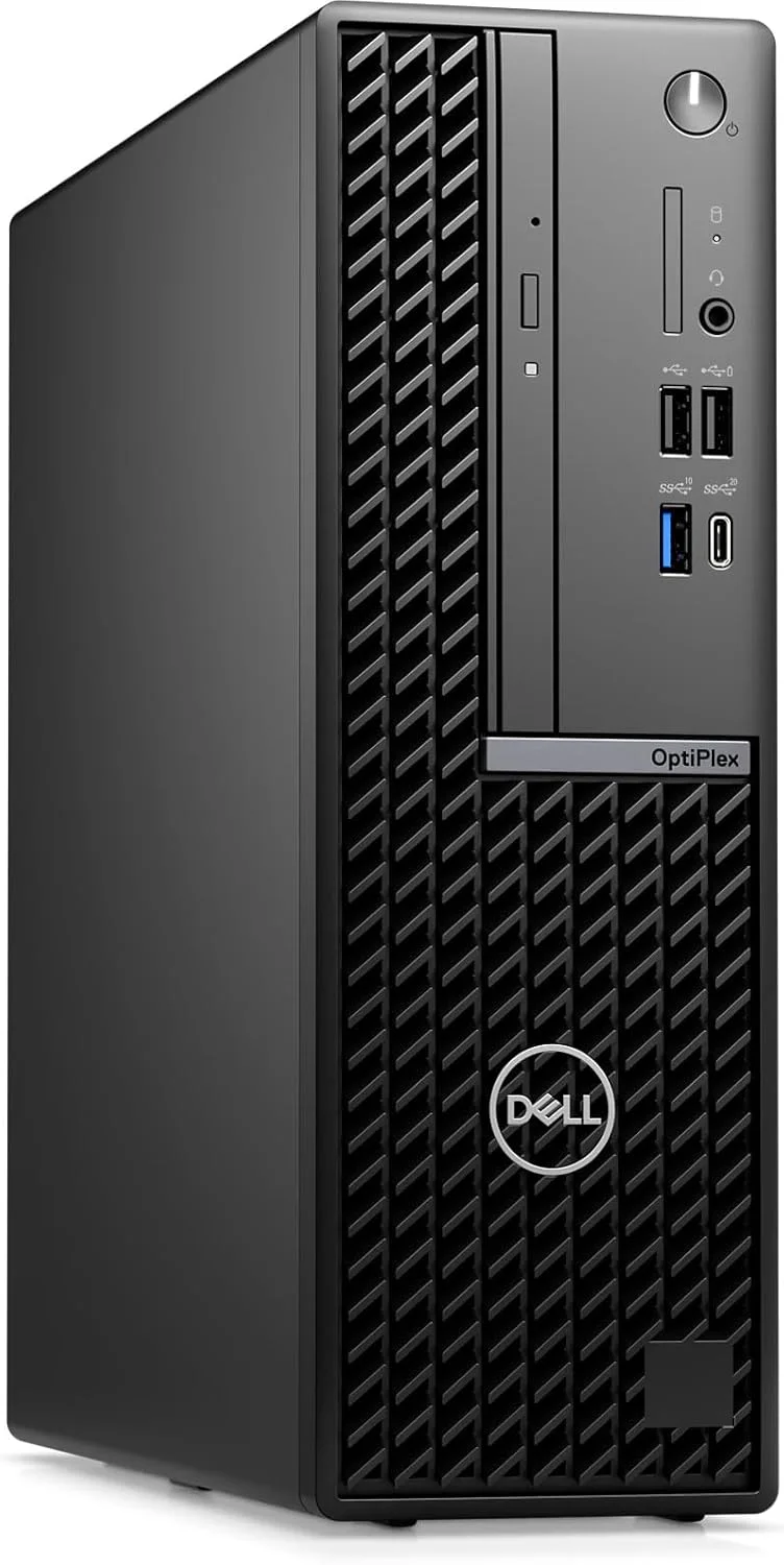 کامپیوتر رومیزی Dell OptiPlex 7020 SFF Plus - پردازنده نسل چهاردهم Intel Core i7-14700 تا 5.40 گیگاهرتز، 96 گیگابایت رم DDR5، 4 ترابایت NVMe SSD + 10 ترابایت HDD، گرافیک Intel UHD 770، DVD-Burner، کیبورد و ماوس، ویندوز 10 پرو کامپیوتر رومیزی Dell OptiPlex 7020 SFF Plus - پردازنده نسل چهاردهم Intel Core i7-14700 تا 5.40 گیگاهرتز، 96 گیگابایت رم DDR5، 4 ترابایت NVMe SSD + 10 ترابایت HDD، گرافیک Intel UHD 770، DVD-Burner، کیبورد و ماوس، ویندوز 10 پرو