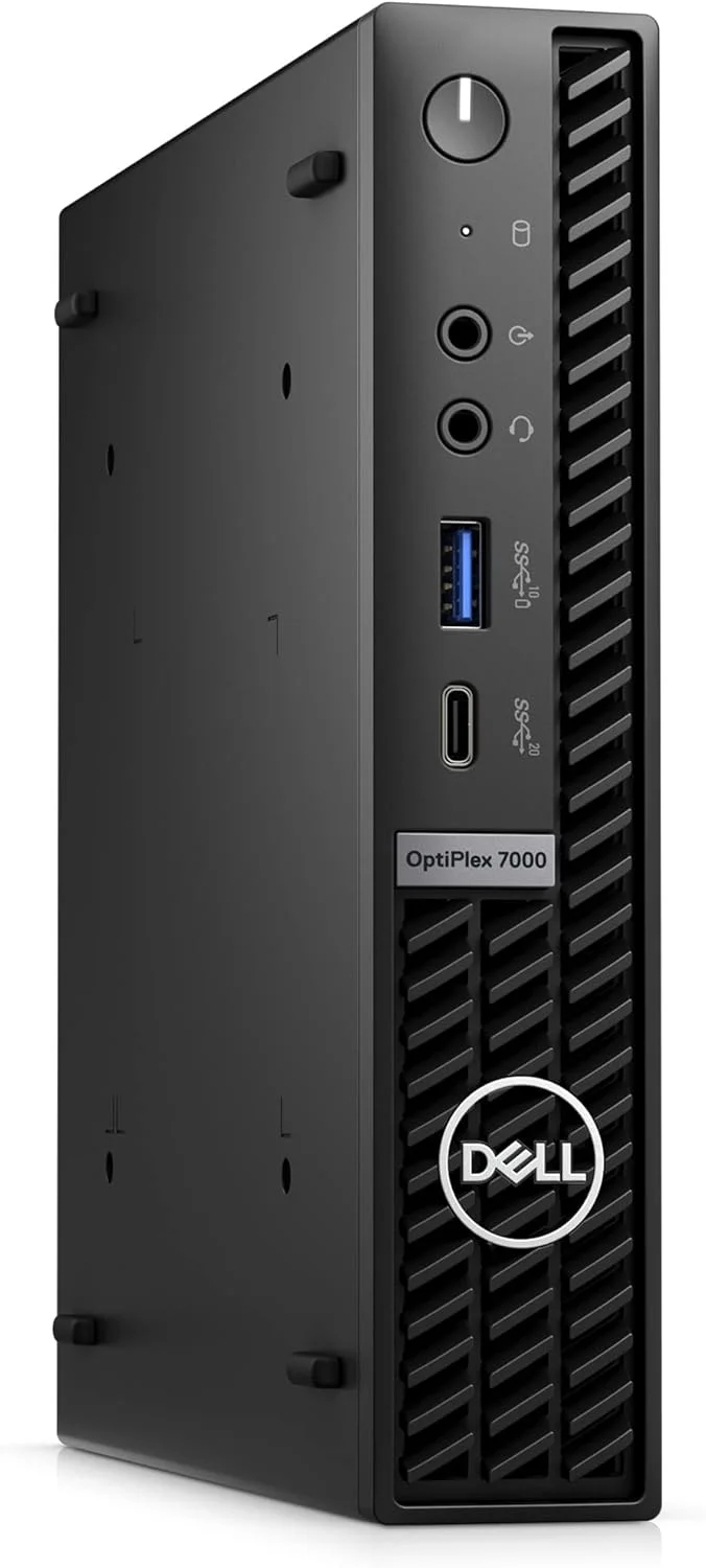 کامپیوتر رومیزی مینی Dell OptiPlex 7000 MFF، پردازنده Intel Core i7-12700T 1.4GHz، رم 16GB DDR4، حافظه 256GB PCIe NVMe، بدون DVD، گرافیک Intel UHD، وای فای، بلوتوث، ویندوز 10/11 پرو کامپیوتر رومیزی مینی Dell OptiPlex 7000 MFF، پردازنده Intel Core i7-12700T 1.4GHz، رم 16GB DDR4، حافظه 256GB PCIe NVMe، بدون DVD، گرافیک Intel UHD، وای فای، بلوتوث، ویندوز 10/11 پرو