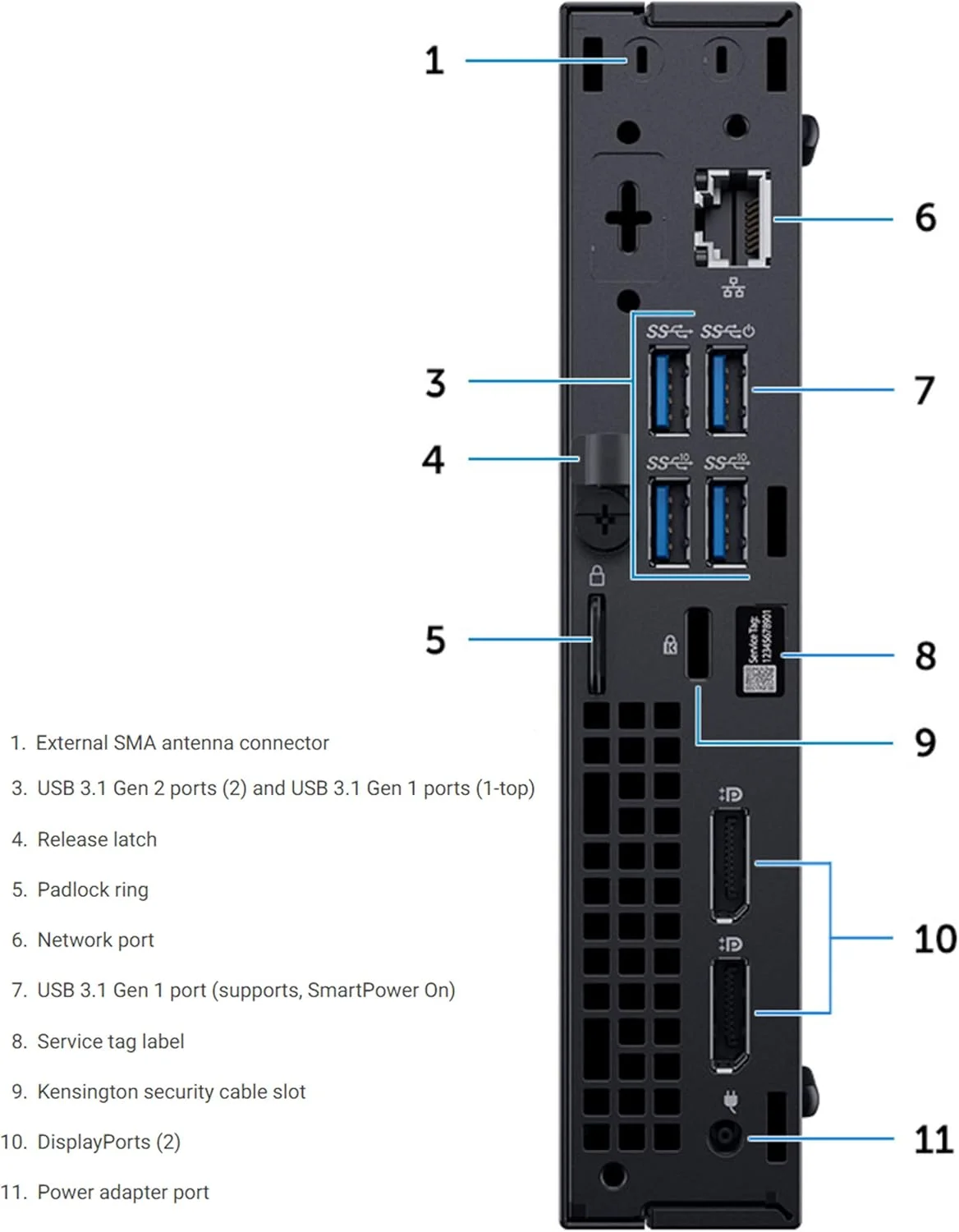 کامپیوتر رومیزی کوچک دل OptiPlex 7070 - پردازنده Core i7-9700T - 2.0 گیگاهرتز تا 4.3 گیگاهرتز - 32 گیگابایت رم - 1 ترابایت حافظه SSD NVME M.2 – وای فای AC، بلوتوث 5.0 - ویندوز 10 پرو کامپیوتر رومیزی کوچک دل OptiPlex 7070 - پردازنده Core i7-9700T - 2.0 گیگاهرتز تا 4.3 گیگاهرتز - 32 گیگابایت رم - 1 ترابایت حافظه SSD NVME M.2 – وای فای AC، بلوتوث 5.0 - ویندوز 10 پرو