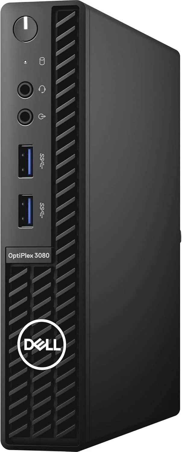 کامپیوتر رومیزی دل OptiPlex 3000 3080 - پردازنده Intel Core i5 نسل دهم i5-10500T شش هسته ای (6 هسته) 2.30 گیگاهرتز - 8 گیگابایت رم DDR4 SDRAM - 256 گیگابایت NVMe M.2 PCI Express M.2 SSD - میکرو پی سی - مشکی کامپیوتر رومیزی دل OptiPlex 3000 3080 - پردازنده Intel Core i5 نسل دهم i5-10500T شش هسته ای (6 هسته) 2.30 گیگاهرتز - 8 گیگابایت رم DDR4 SDRAM - 256 گیگابایت NVMe M.2 PCI Express M.2 SSD - میکرو پی سی - مشکی