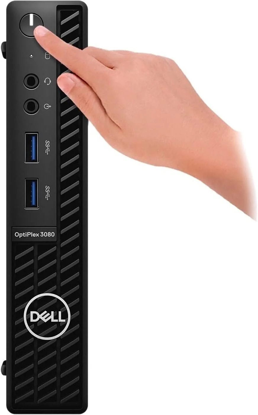 کامپیوتر رومیزی دل OptiPlex 3000 3080 - پردازنده Intel Core i5 نسل دهم i5-10500T شش هسته ای (6 هسته) 2.30 گیگاهرتز - 8 گیگابایت رم DDR4 SDRAM - 256 گیگابایت NVMe M.2 PCI Express M.2 SSD - میکرو پی سی - مشکی کامپیوتر رومیزی دل OptiPlex 3000 3080 - پردازنده Intel Core i5 نسل دهم i5-10500T شش هسته ای (6 هسته) 2.30 گیگاهرتز - 8 گیگابایت رم DDR4 SDRAM - 256 گیگابایت NVMe M.2 PCI Express M.2 SSD - میکرو پی سی - مشکی
